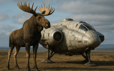 🚀 Geheimmission MOOSE-X: Wurden Elche als erste Tiere auf den Mond geschickt?