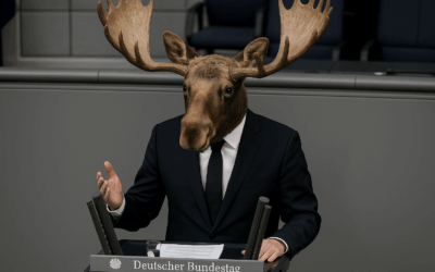🏛️ Der Elch im Bundestag: Wie ein Hologramm für Tierbeweis herhalten sollte